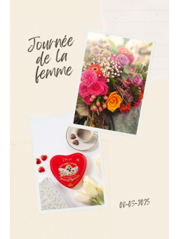 Bouquet et chocolat