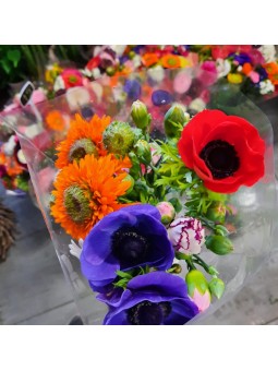 Bouquet violet